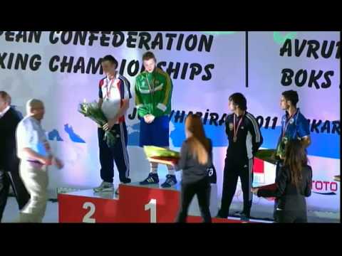 Final - Men's Light Welter (64kg) AWARDS - AIBA European Confederations Championships