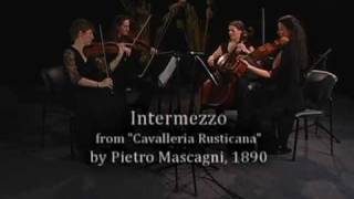 Four Voices String Quartet plays "Intermezzo" from Cavalleria Rusticana