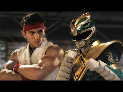 green ranger vs ryu and white ranger vs scorpion