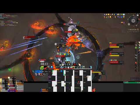 Liquid vs Kurog Mythic World First (Holy Priest PoV)