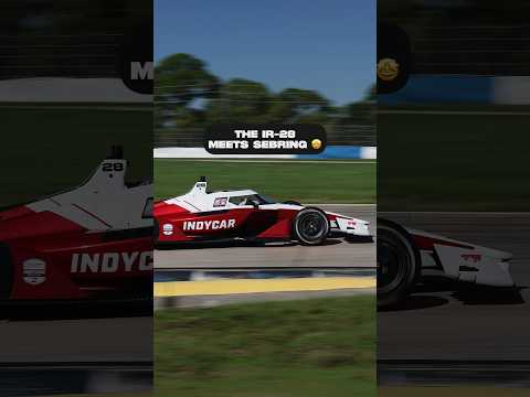 Sebring, let us introduce you to the IR-28 🤝 #indycar #racing #motorsport