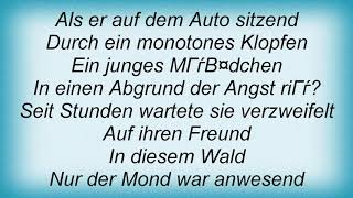 Goethes Erben - Stumme Zeugen Lyrics