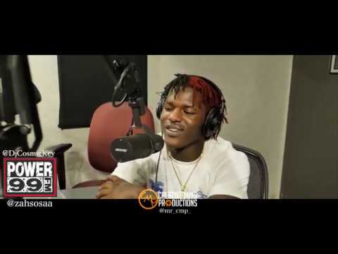 @zahsosaa Come up Show Freestyle with @DJCosmicKev