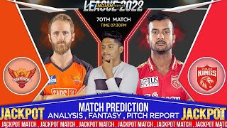 SRH vs PBKS IPL 2022 70th Match Prediction- 22nd May| Hyderabad vs Punjab Match Predictions #ipl2022