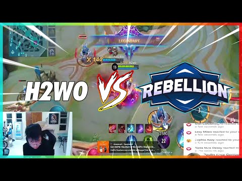 DUMAYO SA INDO: H2WO VS REBELLION GENFLIX! MLBB