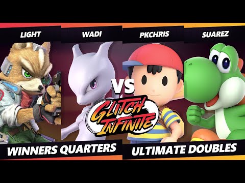 Glitch Infinite Winners Quarters - Light & WaDi Vs. PkChris & Suarez - SSBU Ultimate Tournament