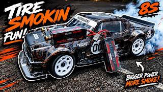 Destroying Tires on 8S! | Team Associated SR7 RC