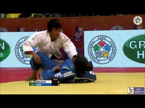 Judo 2013 Grand Prix Tashkent: Thoudam (IND) - Silva (BRA) [-52kg] bronze