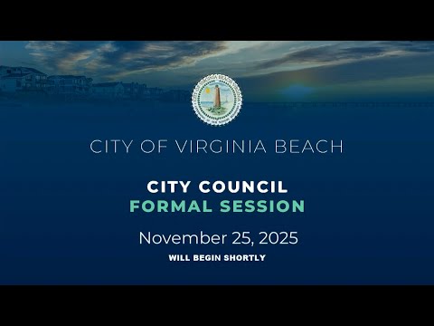 City Council Formal Meeting, 11/25/2025