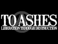 To Ashes - Liberation Through Destruction 