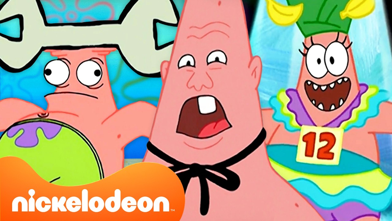 SpongeBob | 1 Jam Momen Klasik Patrick di Musim 2 dari SpongeBob ⭐️ | Nickelodeon Bahasa