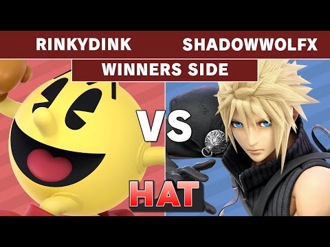 HAT 67 - RinkyDink (Pac-man) Vs. ShadowWolfX (Cloud) Winners Side- Smash Ultimate