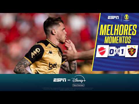 Gols e melhores lances de Vila Nova-GO x Sport