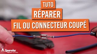 Comment réparer un fil ou un connecteur électrique