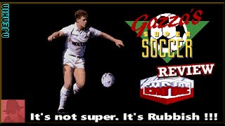 AMIGA : Gazza's Super Soccer - with Commentary !!