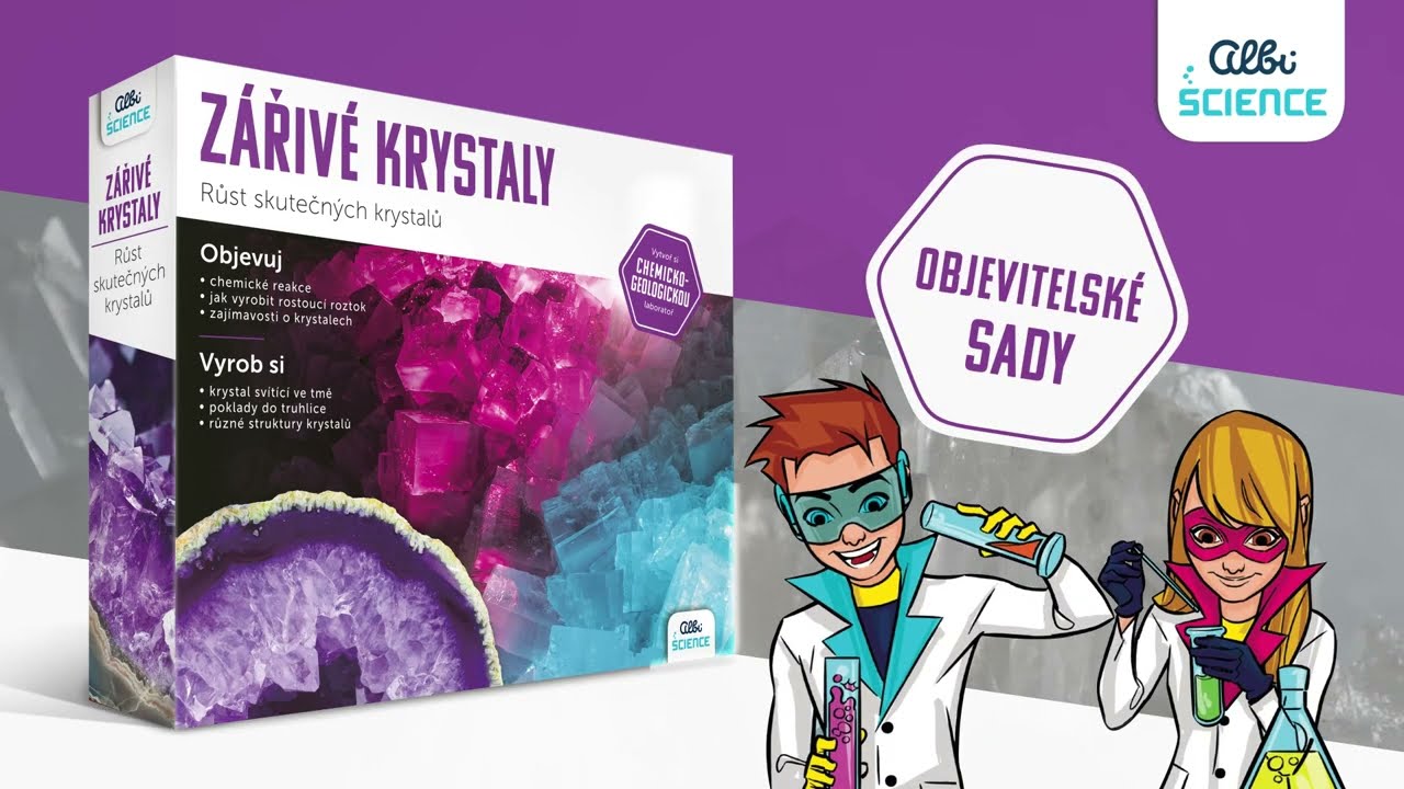 Zářivé krystaly - představení