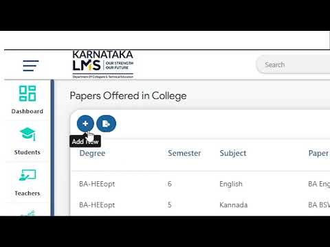 LMS 3 Papers Offered in College