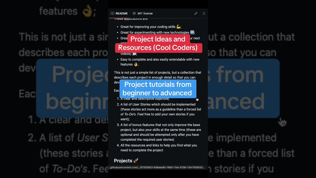 5 GitHub Repositories That Will Get You Hired #shorts #shortsfeed