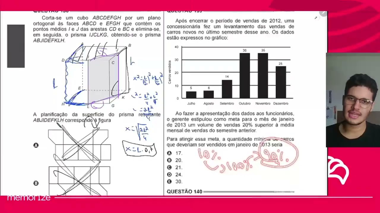 Resolução em Vídeo — Questão 139 ENEM 2014 PPL