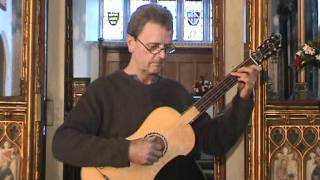 Stephen Gordon performs Gaspar Sanz Pavanne on a Baroque Guitar
