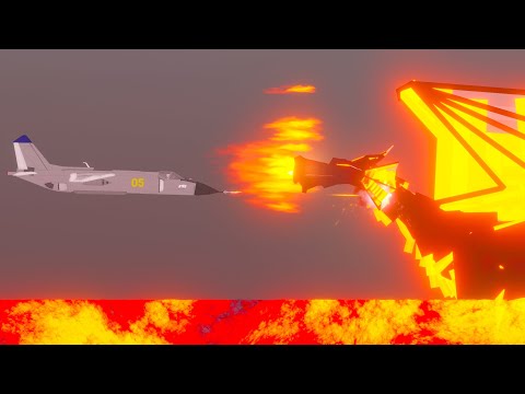 DRAGONS Attack People in People Playground