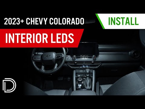 How To: Install 2023+ Chevy Colorado Interior LED Light Kits | Diode Dynamics