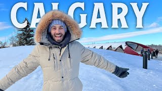 Our First Time in Calgary | Winter in the City, Peace Bridge & Calgary Tower