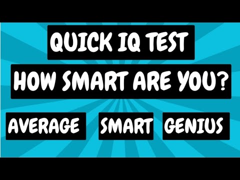 IQ Test for Genius Only - How Smart are You? #ytvideo #maths #puzzle