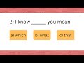 English Grammar Quiz | Relative Pronouns Quiz | Can you score 10/10? | What, that, which, who, whom