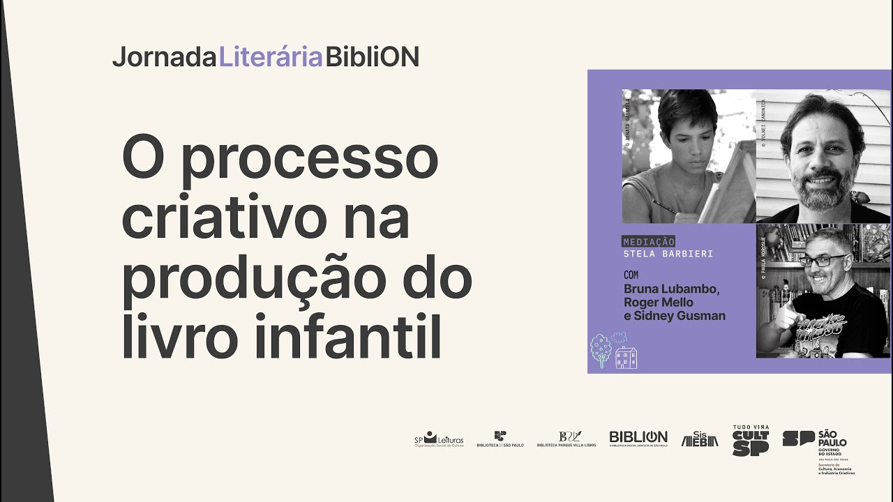Mesa 2 – O processo criativo na produção do livro infantil