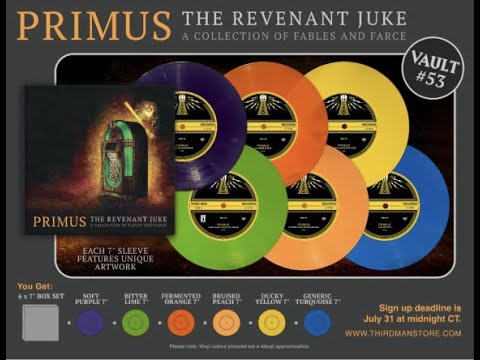 Unboxing Third Man Vault #53 - Primus