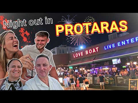 A night out on the Protaras strip Cyprus | What's it like?
