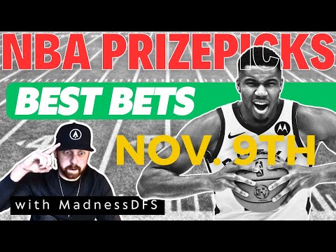 NBA PRIZEPICKS PLAYS YOU NEED FOR THURSDAY 11/9