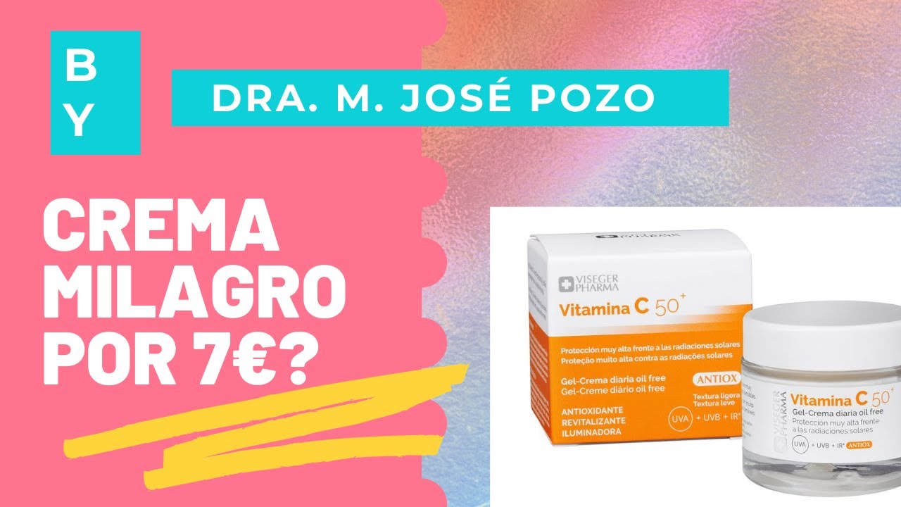 CRÍTICA CIENTÍFICA A LA CREMA CON VITAMINA C DE MERCADONA. MERECE LA PENA OPINIÓN MÉDICO ESTÉTICA.