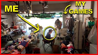 I Hid CAMERAS at MY OWN Garage Sale...