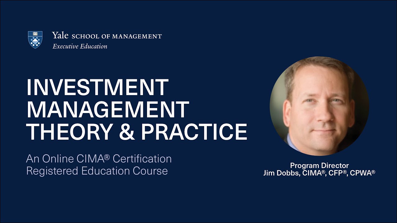 Intro to Yale's Online CIMA Course (September 2024)