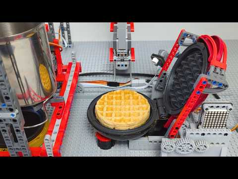 Building a LEGO Waffle Factory...