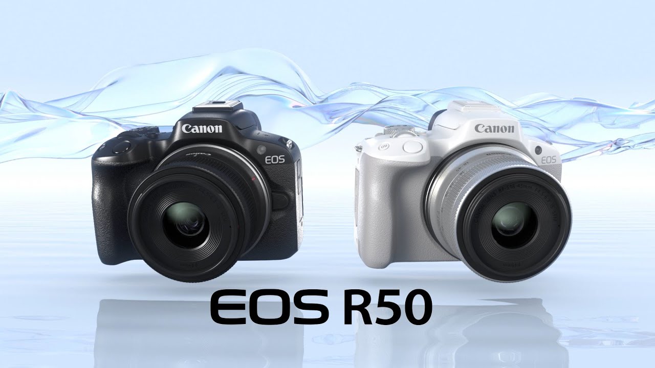 Canon EOS R50 + RF-S 18-45 IS STM biely