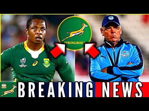 CONFIRMED TODAY! HE'S BACK! GREAT NEWS, FANS! TRIUMPHANT RETURN! SPRINGBOKS NEWS