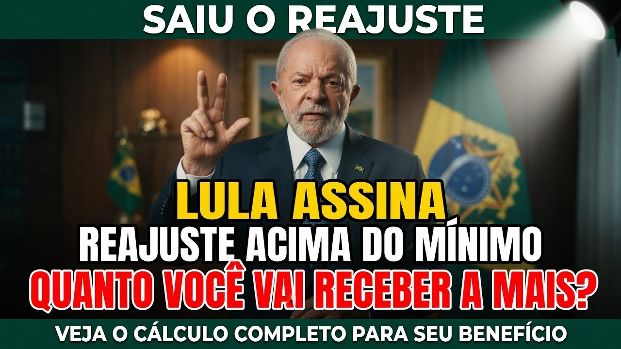 SAIU o REAJUSTE para aposentados ACIMA do Mínimo — Você Sabe QUANTO vai receber a Mais?