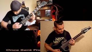 Amon Amarth - 02 - The Dragon&#39;s Flight Across The Waves (Dual Guitar Cover)