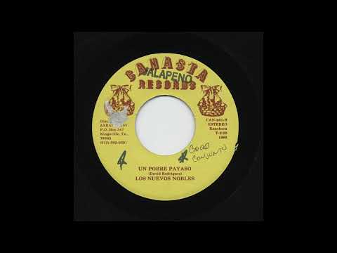 Los Nuevos Nobles - Un Pobre Payaso - Canasta Records can-261-b