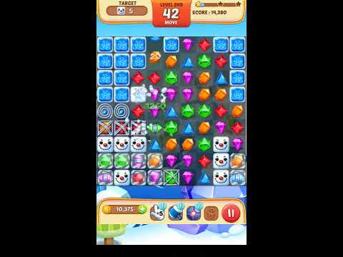 Jewel Match King Level 249 - Walkthrough ( No Booster )