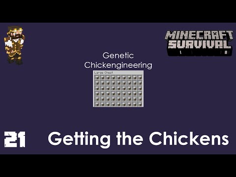 Let's Play Survival With Boomer! Ep. #21 - We get every chicken from Genetic Chickengineering!