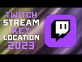 How to Find your 2023 Twitch Stream Key & Stream Server Address