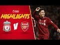 Firmino scores 'no look' goal | Liverpool 5-1 Arsenal | Highlights