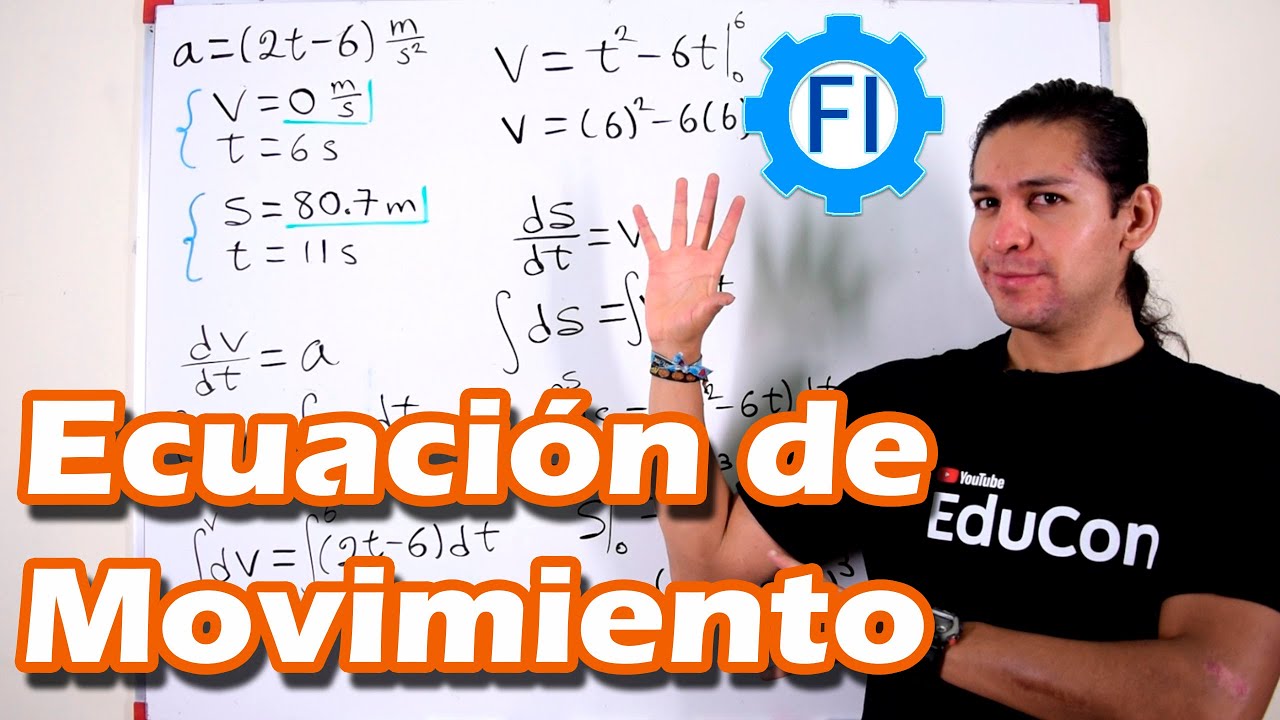 Posición y Velocidad por Integración |Cinemática de la Partícula| - Salvador FI