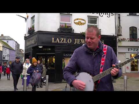 Robin Hey Busking in Galway Ireland - Raglan Road
