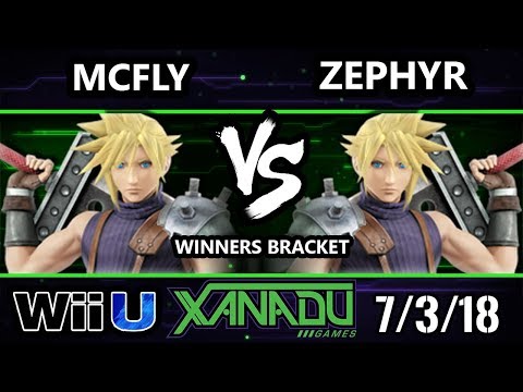 S@X 257 Smash 4 - McFly (Cloud) Vs. Zephyr (Cloud) - Wii U Winners Bracket