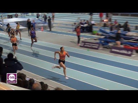 Nantes 2017 : Finale 200 m Juniors F (Estelle Raffai en 23''77)